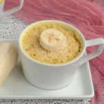 Bolo de caneca de banana